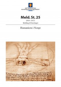 Humaniora i Norge, Meld. St. 25 (2016-2017)