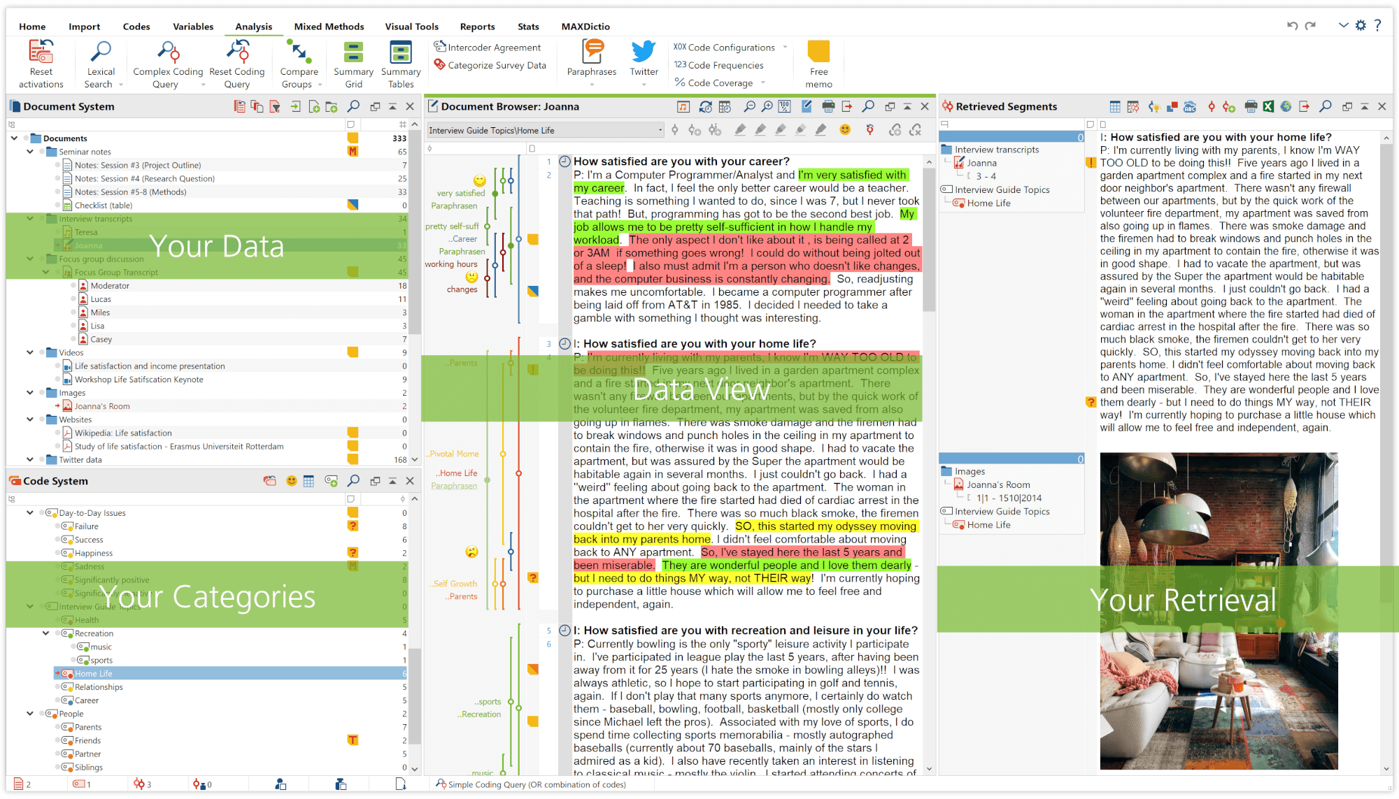 Computer Assisted Qualitative Data Analysis (CAQDAS) – Roar Stokken